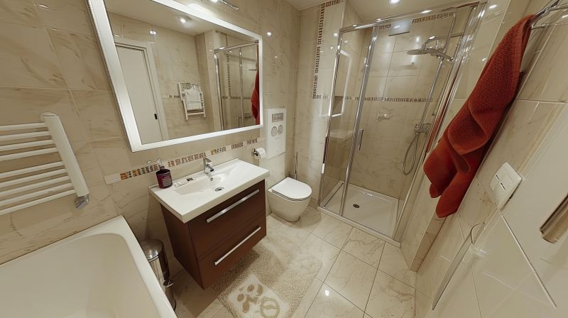 Contemporary Bathroom with Modern Fixtures